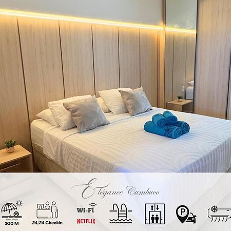 Apartamento Beach Place Cumbuco 100M Da Praia Caucaia Bagian luar foto